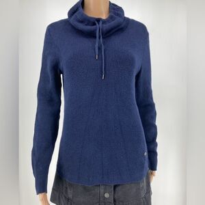Lauren Ralph Lauren Dark  Blue Cowl Neck Sweater Size M